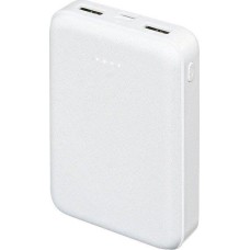 BURO Внешний аккумулятор (Power Bank) T4-10000, 10000мAч, белый [t4-10000-wt]