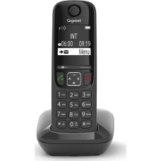 GIGASET Радиотелефон AS690 RUS SYS, черный [s30852-h2816-s301]