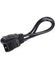 ITK Шнур питания PC-C19C20-1M C19-C20 проводник.:3x1.5мм2 1м 230В 16А черный