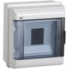 Щит распределительный IEK Щит распределительный MKP72-N3-05-55 КМПн-5 IP55 для установки модульных устройств навесной 162мм 108мм 180мм 660B 5мод. пластик IP55 белый (упак.:1шт)