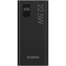 DIGMA Мобильный аккумулятор DGPF30A 30000mAh QC3.0/PD3.0 22.5W 3A 4xUSB-A/USB-C черный (DGPF30A22ABK)