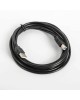 Кабель, переходник PERFEO (U4103) USB2.0 A вилка - В вилка 3 м