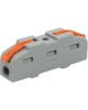 Клемма REXANT (07-5240-05) Клемма СМК 222-421 проходная 1 полюс (0,08-4 мм ), серая (5 шт./уп.)