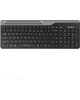 A4TECH Клавиатура Fstyler FBK25, USB, Bluetooth/Радиоканал, черный серый [fbk25 black]