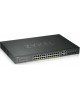 ZYXEL Коммутатор GS192024HPV2-EU0101F (L2) 24x1Гбит/с 4xКомбо(1000BASE-T/SFP) 24PoE+ 375W управляемый