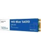 WD SSD накопитель Blue SA510 S500G3B0B 500ГБ, M.2 2280, SATA III, M.2