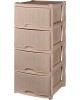 Комод KEEPLEX KL377312015 Комод Rattan четырехсекционный 50х41,5х55,5см морской песок
