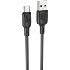 Кабель BOROFONE (6941991115554) BX113 USB 3.0A для Type-C Black 3 м