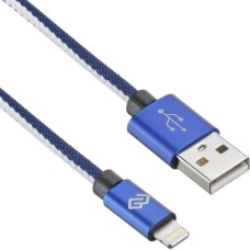 DIGMA Кабель LIGHT-1.2M-BL USB (m)-Lightning (m) 1.2м синий