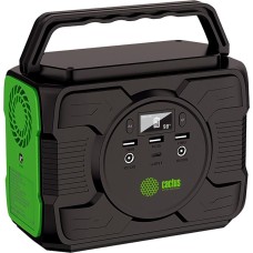 CACTUS Электростанция портативная CS-PCS144-EC5 40000mAh 5A 4xUSB черный/зеленый