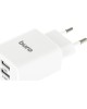 BURO Сетевое зар./устр. BUWE1 10.5W 2.1A 2xUSB универсальное белый (BUWE10S200WH)