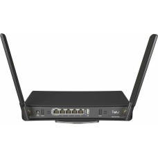 MIKROTIK Wi-Fi роутер hAP ax3, AX1800, черный [c53uig+5hpaxd2hpaxd]