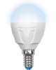 Лампа светодиодная UNIEL (UL-00002417) LED-G45 7W/NW/E14 шар Белый свет 4000K