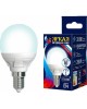 Лампа светодиодная UNIEL (UL-00002417) LED-G45 7W/NW/E14 шар Белый свет 4000K