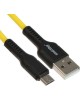Кабель SMARTBUY (iK-12-S21by) S21 MicroUSB желтый, 2.4 А, сил., 1 м