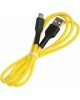 Кабель SMARTBUY (iK-12-S21by) S21 MicroUSB желтый, 2.4 А, сил., 1 м