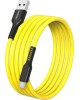 Кабель SMARTBUY (iK-12-S21by) S21 MicroUSB желтый, 2.4 А, сил., 1 м