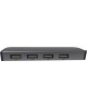 DIGMA Разветвитель USB-C HUB-4U2.0-UC-DS 4порт. серебристый