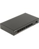 DAHUA Коммутатор DH-PFS3009-8ET1GT-96 8x100Мбит/с 1x1Гбит/с 7PoE+ 1PoE++ 96W неуправляемый