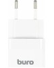 BURO Сетевое зар./устр. BUWE1 10.5W 2.1A 2xUSB универсальное белый (BUWE10S200WH)