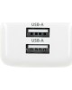 BURO Сетевое зар./устр. BUWE1 10.5W 2.1A 2xUSB универсальное белый (BUWE10S200WH)