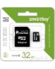 Карта памяти SMARTBUY (SB32GBSDCL10-01LE) MicroSDHC 32GB Class10 LE + адаптер