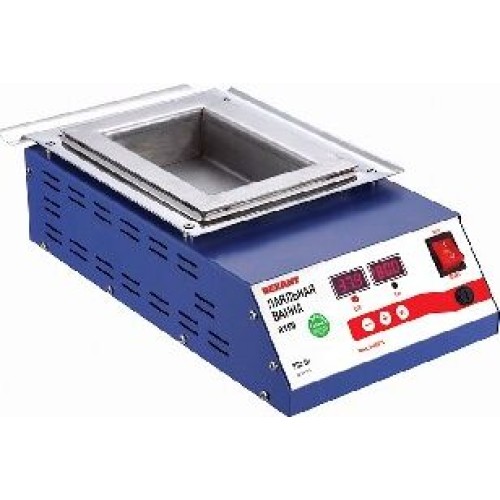 Паяльные ванны REXANT (09-9071) ПАЯЛЬНАЯ ВАННА , МОДЕЛЬ R150, 900 ВТ, 150Х100Х45 ММ, 0-400 °C, ЦИФРОВАЯ
