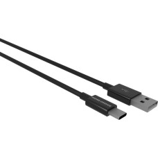 Кабель MORE CHOICE (4627151196022) K24a USB 2.1A Type-C черный - 1,0m