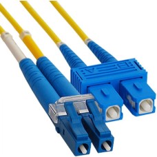 REXANT Патч-корд оптический переходной (SM), 9/125 (OS2), LC/UPC-SC/UPC, (Duplex), LSZH, 1м