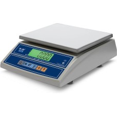 MERTECH Весы фасовочные M-ER 326AFL-6.1 LCD серый металик (3055)