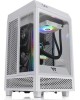 THERMALTAKE Корпус The Tower 100 Snow белый без БП miniITX 1x120mm 3x140mm 2xUSB3.0 audio bott PSU