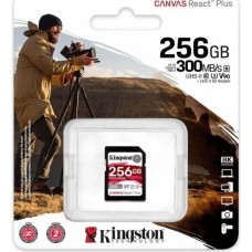 KINGSTON Карта памяти SDXC UHS-I U3 Canvas Select Plus 256 ГБ, 100 МБ/с, Class 10, SDS2/256GB, 1 шт., без адаптера