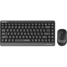 A4TECH Комплект (клавиатура+мышь) Fstyler FGS1110Q, USB, беспроводной, черный