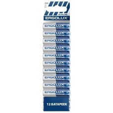Ergolux BP12 (LR03BP-12) ААА мизинчиковая LR03 1,5 В (12 шт.)
