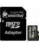 Карта памяти SMARTBUY (SB128GBSDCL10-01) MicroSDXC 128GB Class10 UHS-I U1 + адаптер