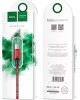 Кабель HOCO (6957531062851) X14 USB (m)-microUSB (m) 1.0м - красный/черный
