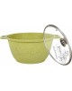 Кастрюля КУКМОР к21tsl а/пр литая 2,0л стекл/кр Trendy style lime
