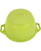 Кастрюля КУКМОР к21tsl а/пр литая 2,0л стекл/кр Trendy style lime