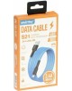 Кабель SMARTBUY (iK-12-S21bb) S21 MicroUSB синий, 2.4 А, сил., 1 м