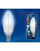 Лампа светодиодная UNIEL (UL-00002411) LED-C37 7W/NW/E14 свеча Белый свет