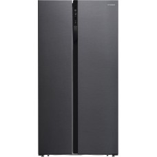 Холодильник HYUNDAI CS5003F ЧЕРНАЯ СТАЛЬ