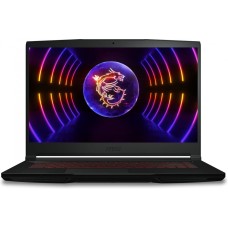 MSI Ноутбук GF63 Thin 12UCX-1037XRU Core i5 12450H 16Gb SSD256Gb NVIDIA GeForce RTX 2050 4Gb 15.6 IPS FHD (1920x1080) Free DOS black WiFi BT Cam (9S7-