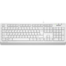 A4TECH Клавиатура Fstyler FKS10 белый/серый USB (FKS10 WHITE)