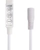 LAMPER LED мини контроллер с разъемом 5,5х2,1 мм 72/144 W, 3 кнопки, 12 V/24 V