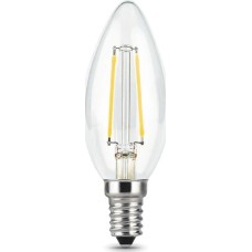 GAUSS Лампа светодиодная Filament 9Вт цок.:E14 свеча 220B 2700K св.свеч.бел.теп. С35 (упак.:1шт) (103801109)
