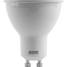 GAUSS Лампа светодиодная 7Вт цок.:GU10 рефлек. 220B 4100K св.свеч.бел.нейт. MR16 (упак.:1шт) (13627)