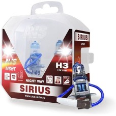 AVS Галогенная лампа SIRIUS/NIGHT WAY/ PB H3.12V.55W. 2шт