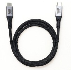 PREMIER Кабель 100W/4K 60HZ/20GBS USB Type-C (m)-USB Type-C (m) 2м черный
