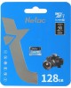 NETAC Флеш карта microSDXC 128GB NT02P500STN-128G-S P500 w/o adapter