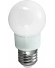 NEON-NIGHT Лампа светодиодная, диаметр 50мм, E27, 9 LED, 3Вт, RGB, матовая колба, 230В